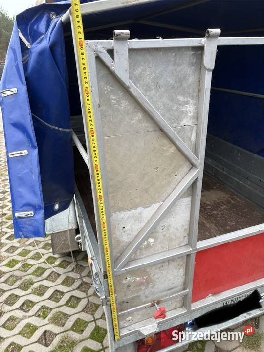 Najazd stalowoaluminiowy do przyczepki Sowlany sprzedam