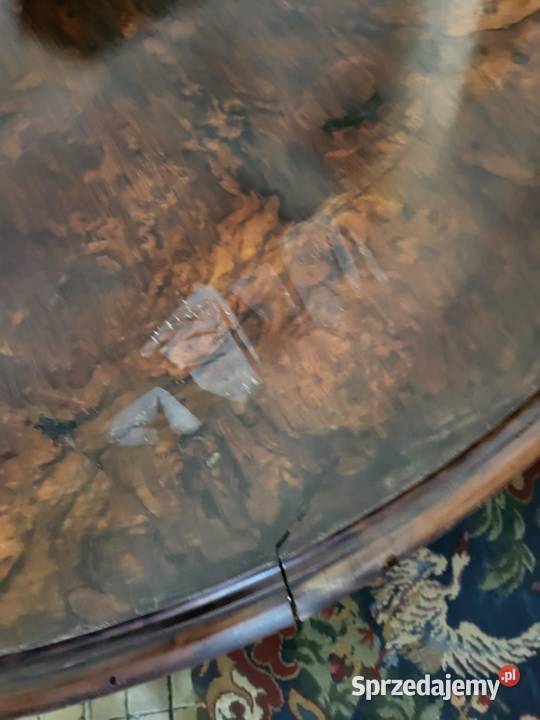 Antyczny stół z dwoma fotelami Rybnik sprzedam