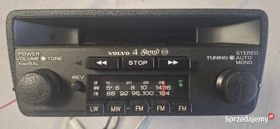 Radiomagnetofon Volvo RX911VQ do Volvo 242 244 Częstochowa sprzedam
