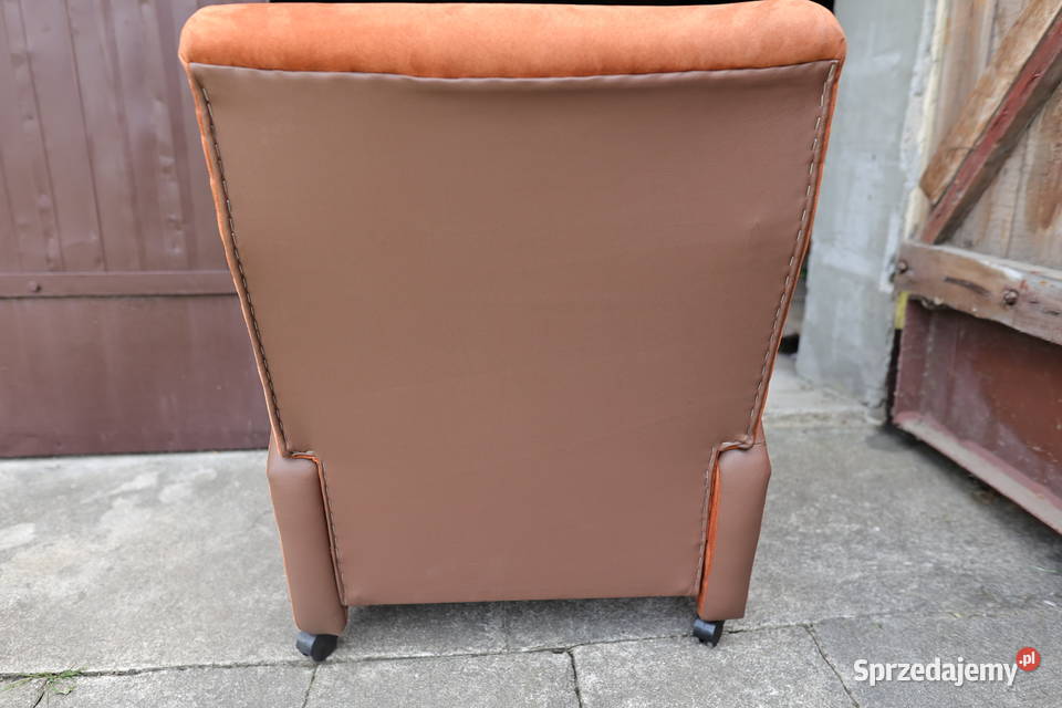 Fotel wypoczynkowy rozkładany RELAKS na kółkach Stąporków sprzedam