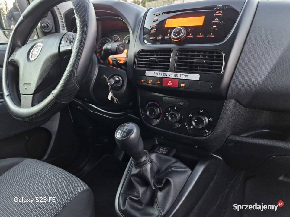 FIAT DOBLO 13 90 2013r zadbanybezwypadek 90KM Rydzyna
