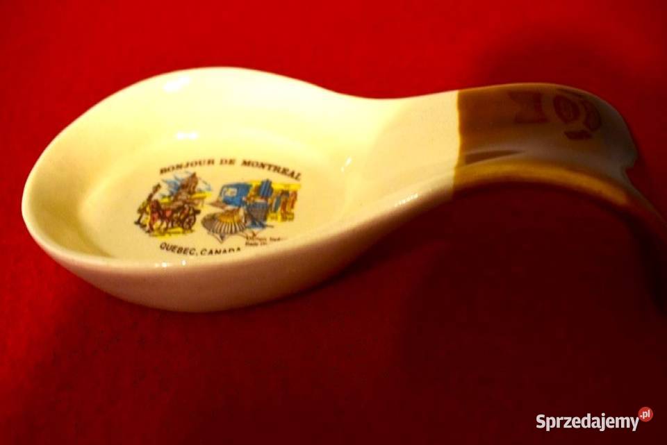 Ceramiczna łyżka pamiątkarska Canada