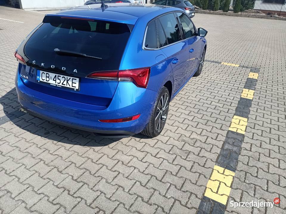 Skoda Scala salon bezwypadkowy Pełna faktura Brodnica