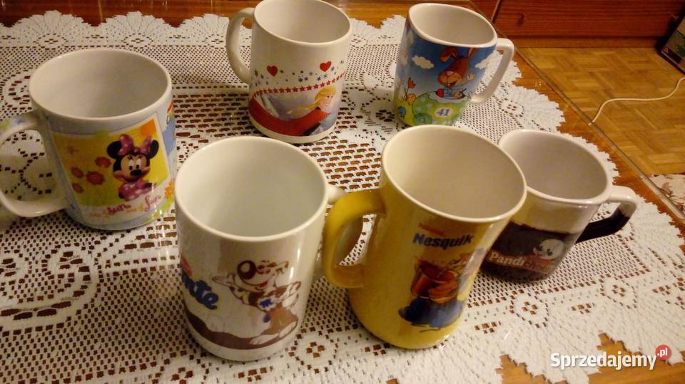 Kubki z motywem dziecięcym porcelanowe Warszawa