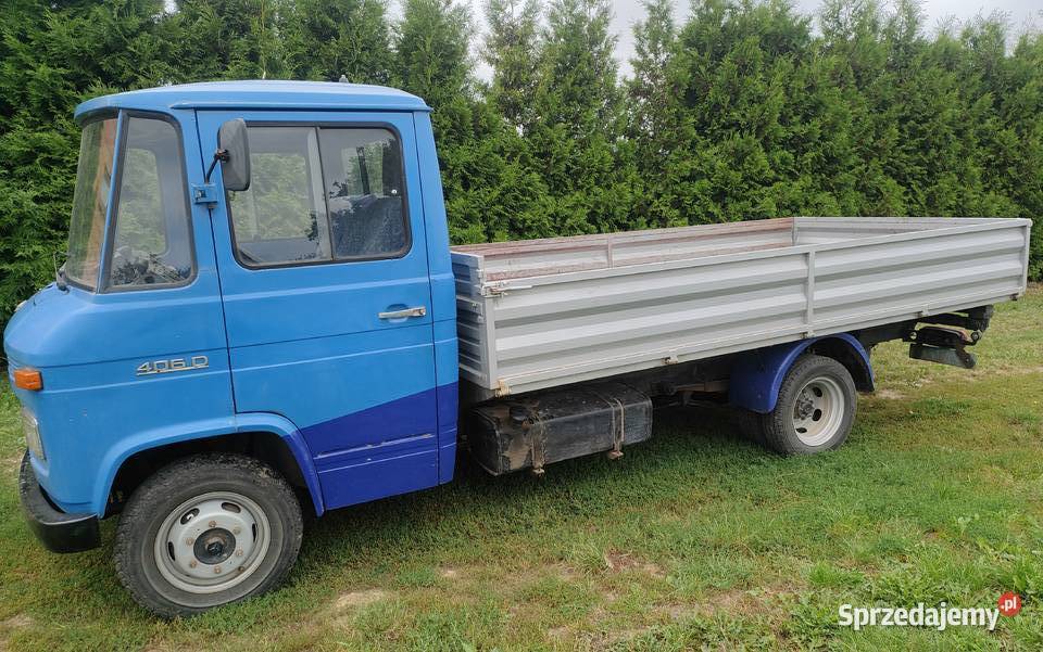 MercedesBenz 406d Wywrotka Samochody dostawcze Nielisz