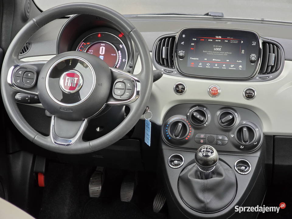FIAT 500 12i STAR Lounge bogata wersja panorama elektryczne lusterka łódzkie Zgierz