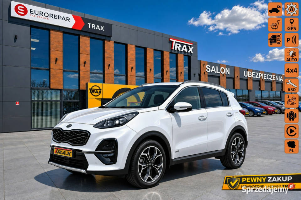 Kia Sportage 16 178 GT Line Automat 4x4Salon IV światła przeciwmgielne