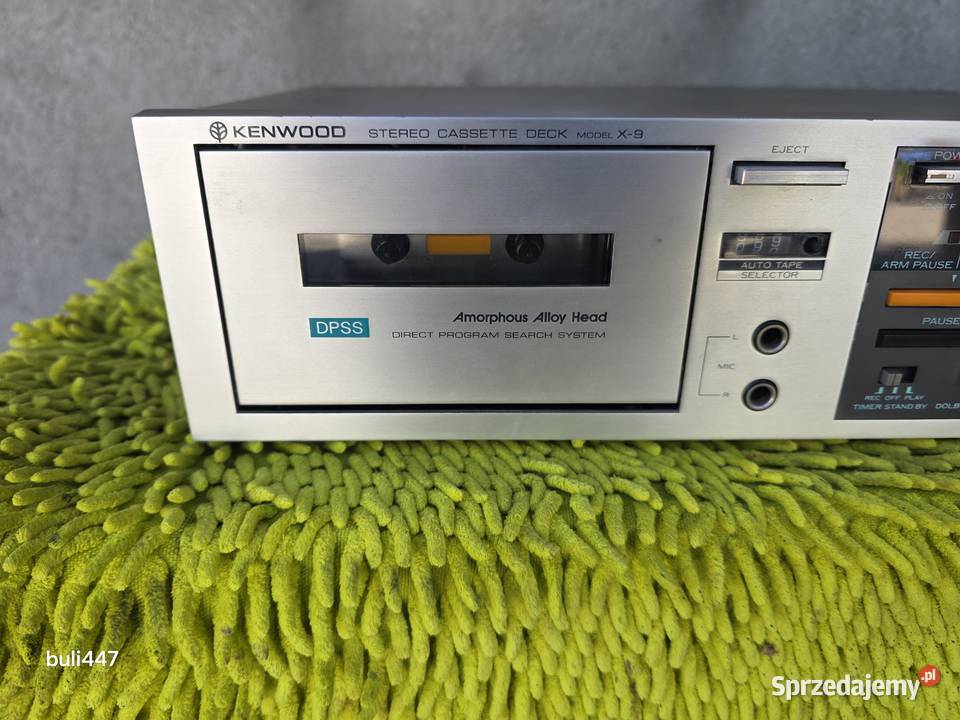 deck kenwood x9 Magnetofony Chełm Śląski