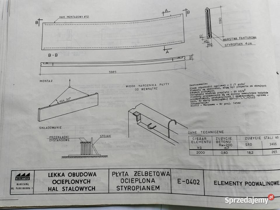 Lekka obudowa ocieplonych hal stalowych Katalog architektura, budownictwo Gdynia