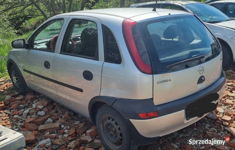 Opel corsa C 12 CZĘŚCI Z157 małopolskie Klecza Dolna