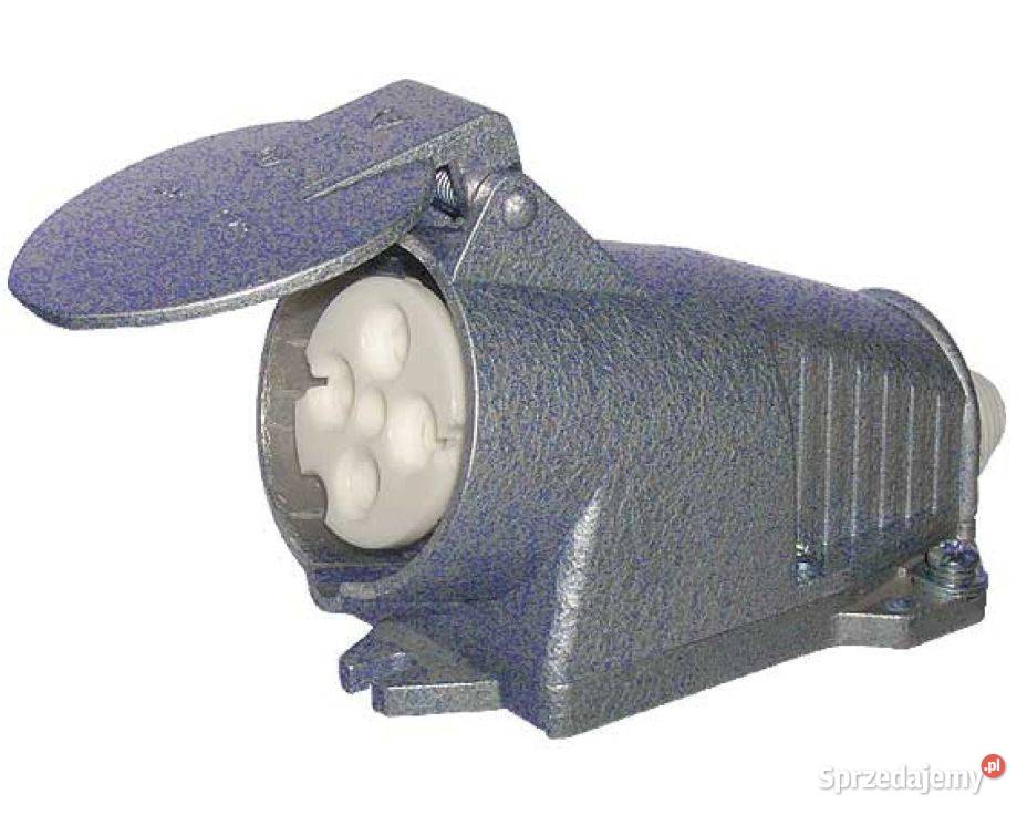 Gniazdo metalowe stałe 4P 16A 400V IP44 2127126 Elektryka Bolesławiec