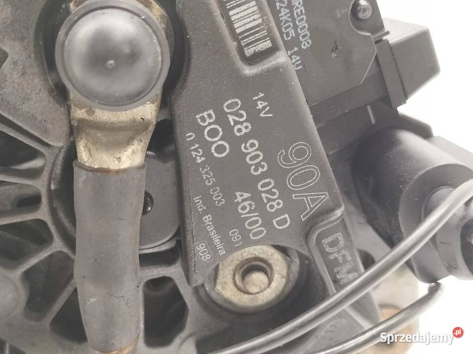 ALTERNATOR 028903028D 0124325003 19 TDI Audi A3 sprzedam