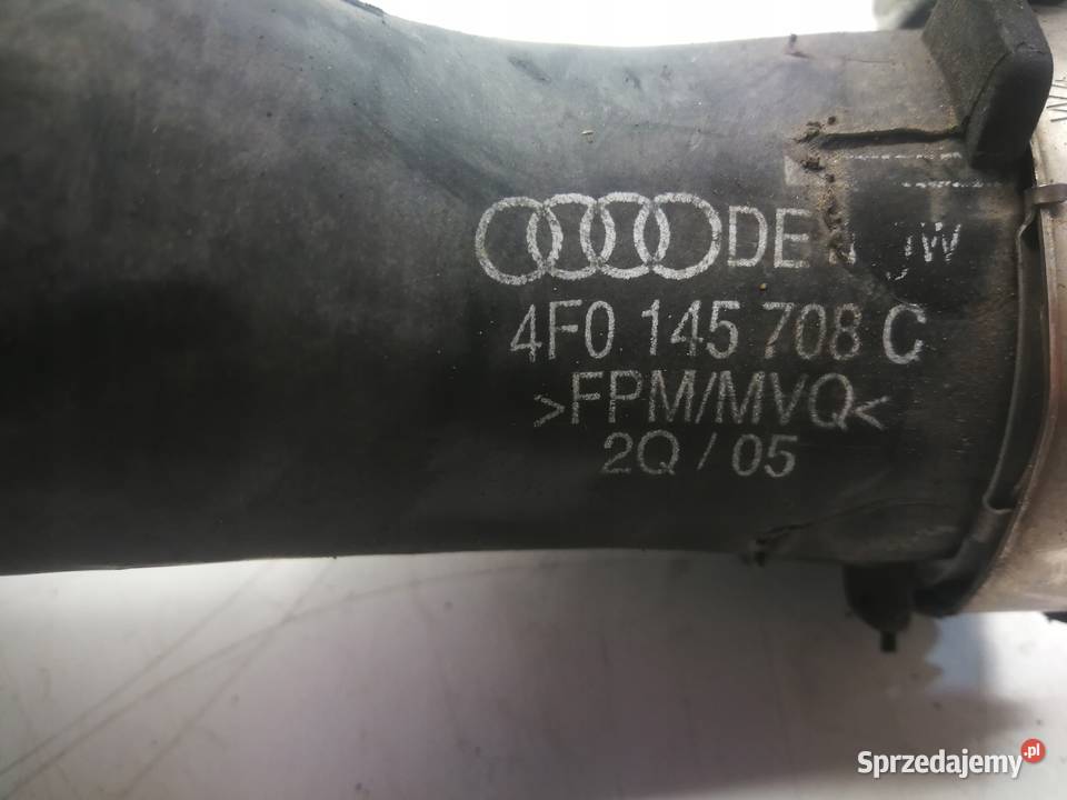 RURA WĄŻ INTERCOOLERA AUDI A6 C6 4F0145708C osobowe Przystajń