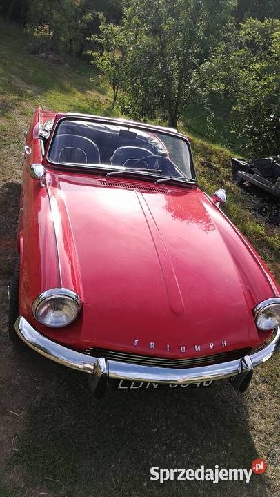 Triumph Spitfire mk3 1968 1300cc 75 Zarejestrowany w Polsce