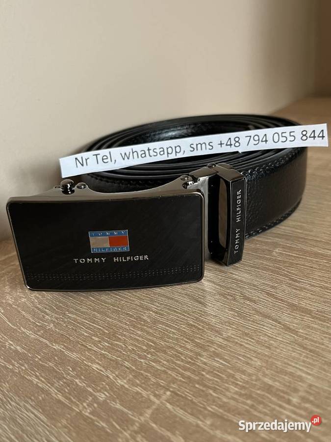 Skórzany Pasek Męski Tommy Hilfiger Nowy Wysyłka Opole