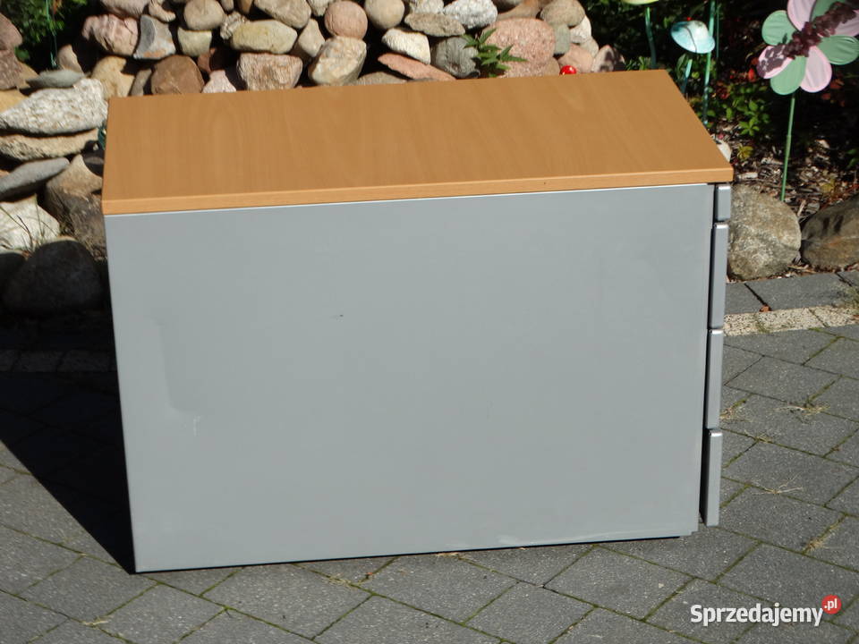Kontener Biurkowy Metalowy Solidny Ciężki Szafka 43cm Biłgoraj