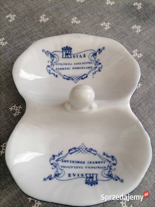 Solniczko Pieprzniczka Książ Porcelana i szkło