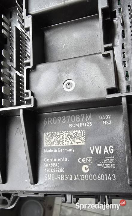 Moduł komfortu 6R0937087M VW POLO 6R 2013 16 tdi