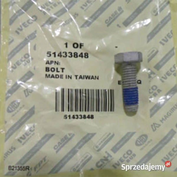 51433848 Śruba M8x25 4430 CNH sprzedam
