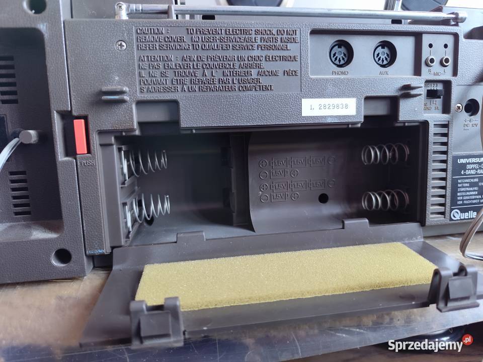radiomagnetofon Universum CTR 2237C3 zachodniopomorskie Grabowo