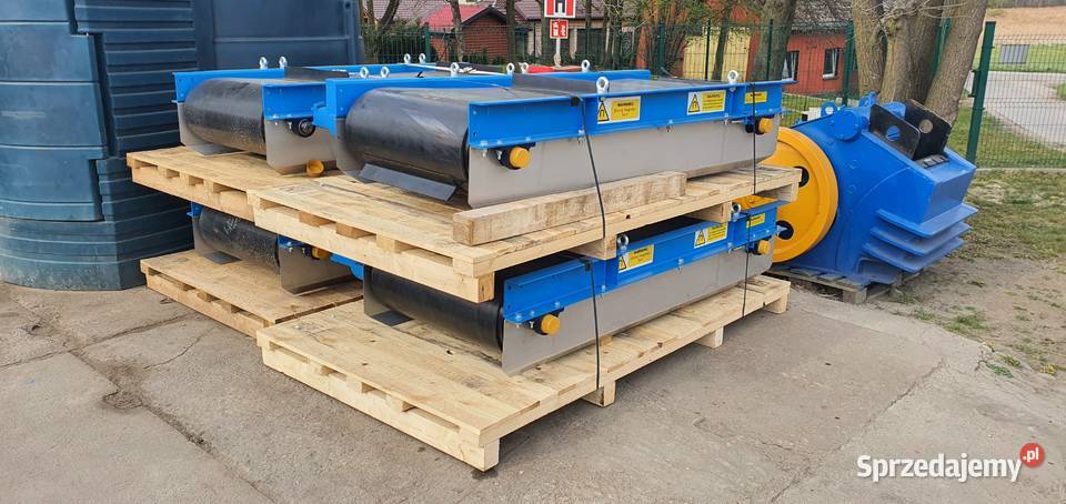 Separator magnetyczny nadtaśmowy recykling Pozostałe Trachy