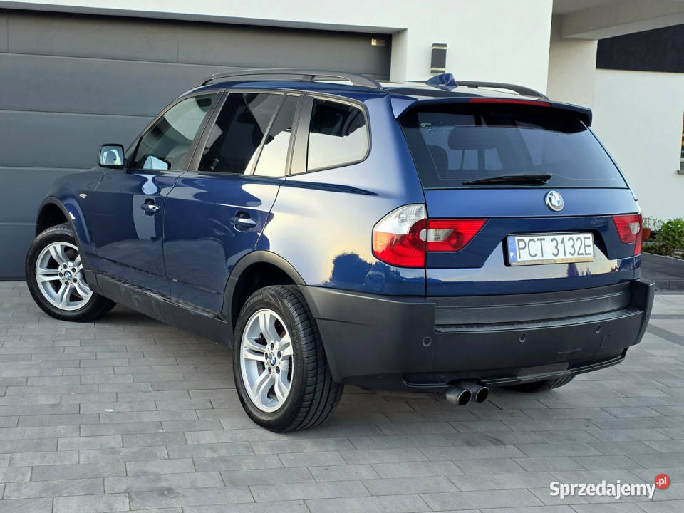 BMW X3 BEZWYPADKOWA śliczna świeżo sprowadzona garażowany Czarnków sprzedam