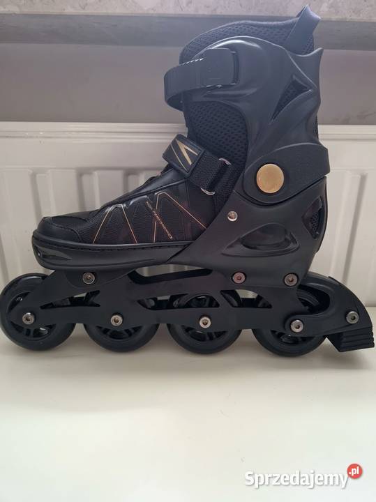 Rolki Raven 4x80 mm ABEC7 czarnezłote Warszawa