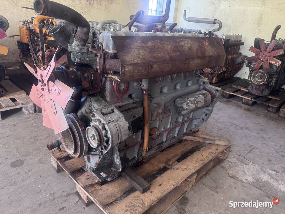 Silnik Ursus Zetor 6 cylindrowy ZTS z Kompresora Silnik i osprzęt wielkopolskie Gniezno sprzedam