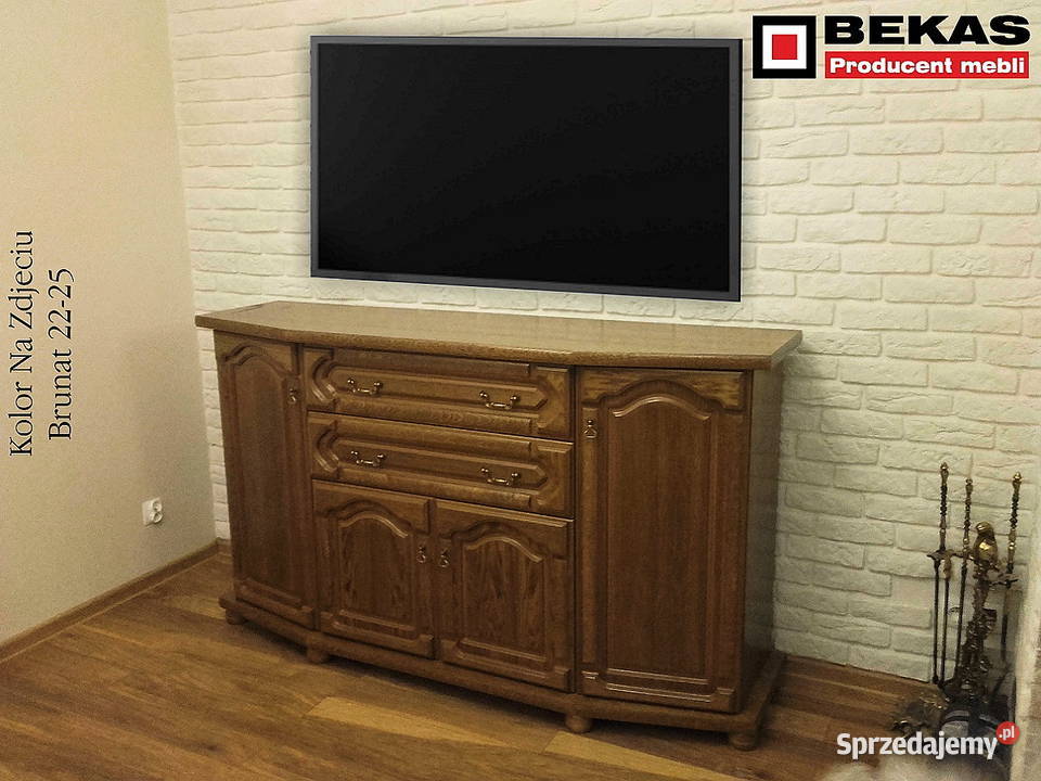 Stylowa komoda Wysoka 2D4S Dąb Rustikalny Bekas 50cm mazowieckie Edwardów