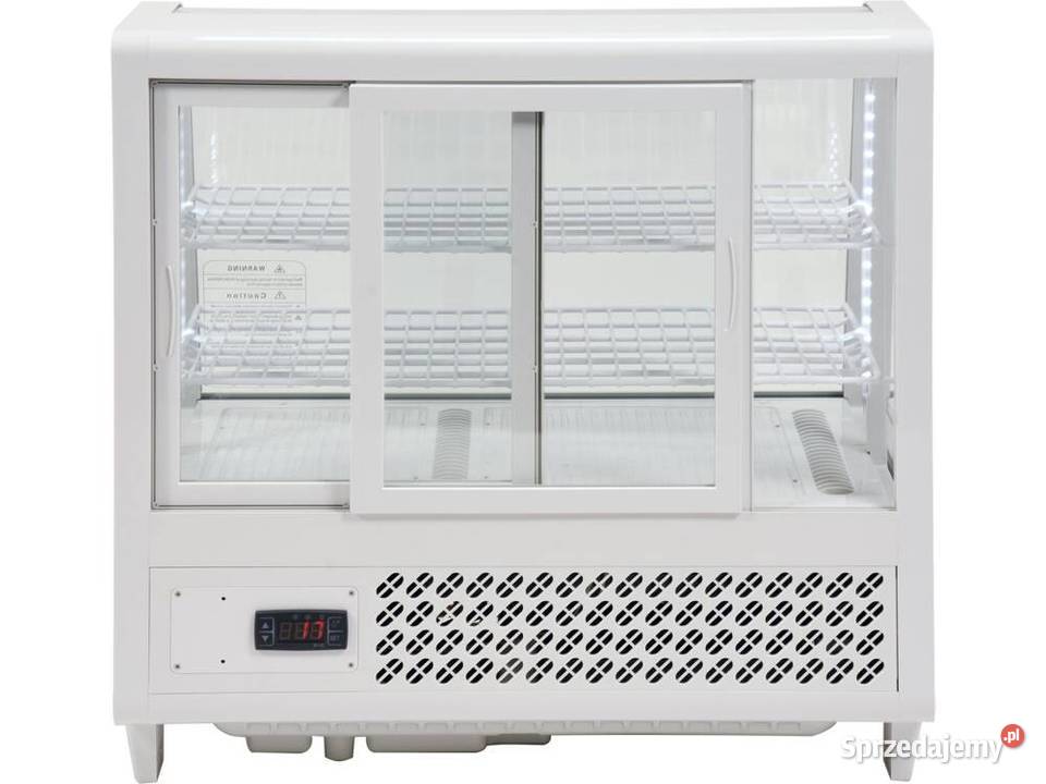 YG05021 WITRYNA CHŁODNICZA 100L 68X45X67 BIAŁA Małkinia Górna sprzedam