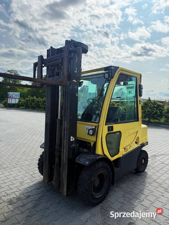 wózek widłowy HYSTER H25FT diesel Yanmar Triplex Działoszyn sprzedam