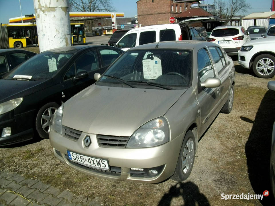 Renault Thalia pierwsza rejestracja 2007 manualna Katowice sprzedam