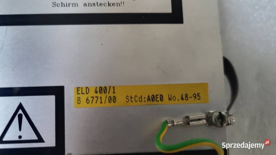 Monitor do wtryskarki Battenfeld Bachmann ELD Produkcja Białogard