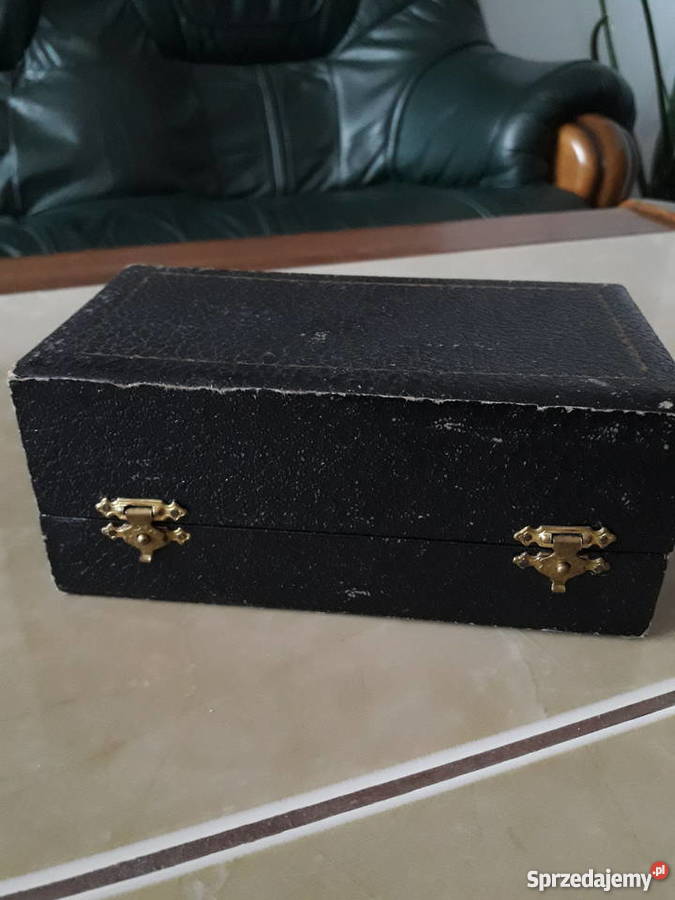 Antyk posrebrzany komplet do serwetek YEOMAN Janów Lubelski