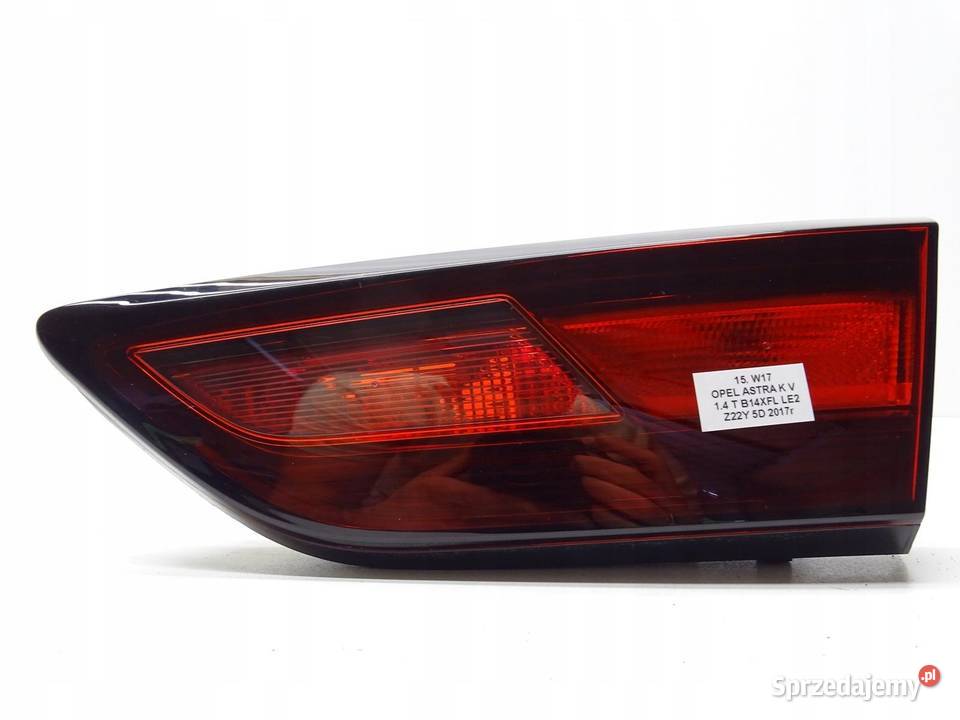 LAMPA PRAWA PRAWY TYŁ TYLNA W KLAPE OPEL ASTRA V sprzedam