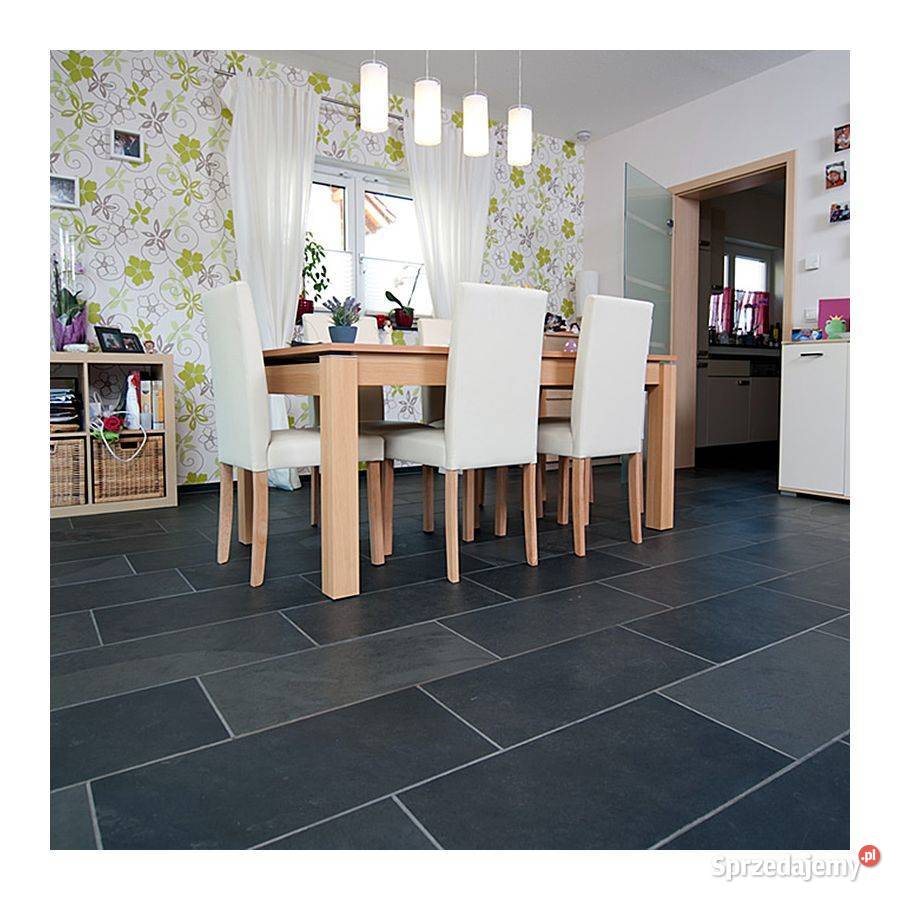 Płytki Łupek Panther Black naturalny 80x40x12 Kraków