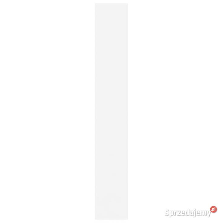 Regał na książkiprzegroda biały 40x30x198 sprzedam