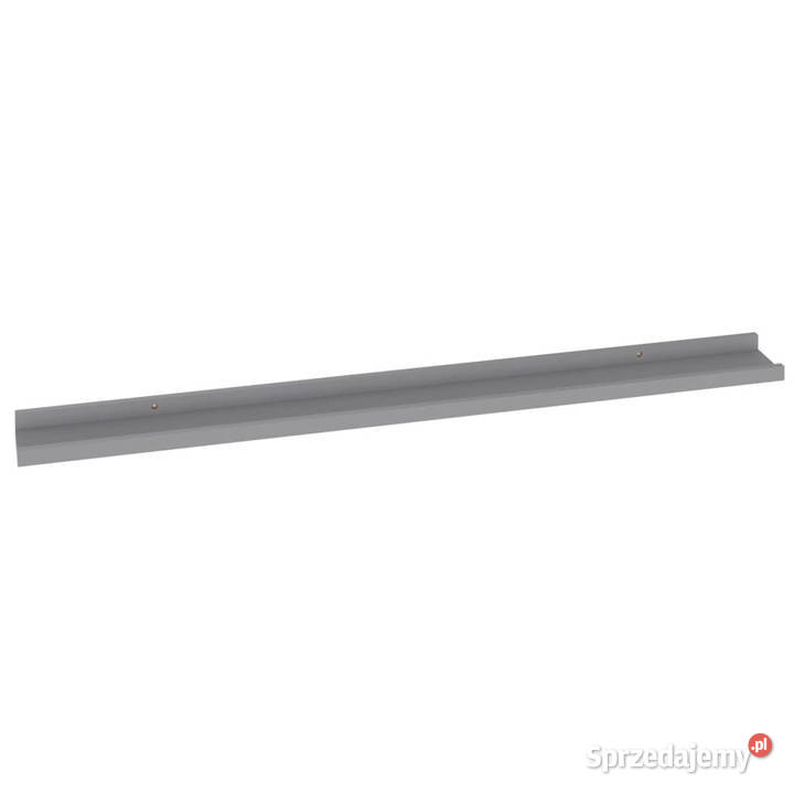 Półki ścienne 4 szare 100x9x3 WM326677 mazowieckie