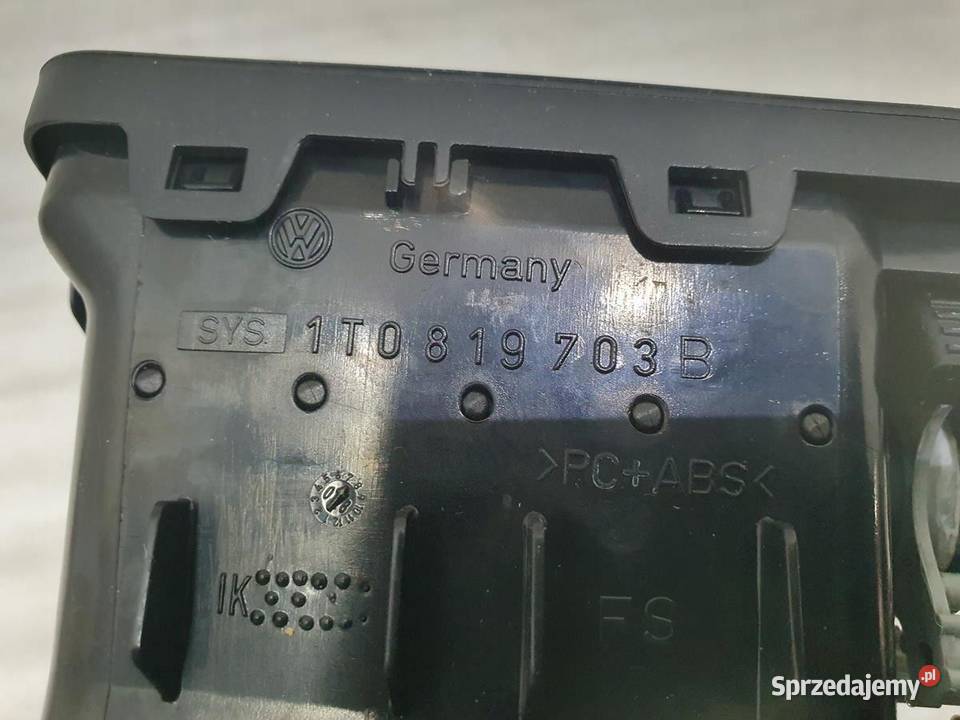 KRATKA NAWIEWU LEWA VW TOURAN LIFT 1T0819703B wielkopolskie