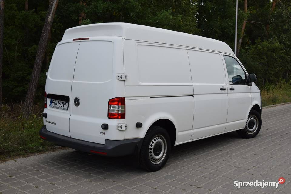 Volkswagen Transporter 20 TDI 140 SALON Super Napęd przednia oś lubuskie Zielona Góra