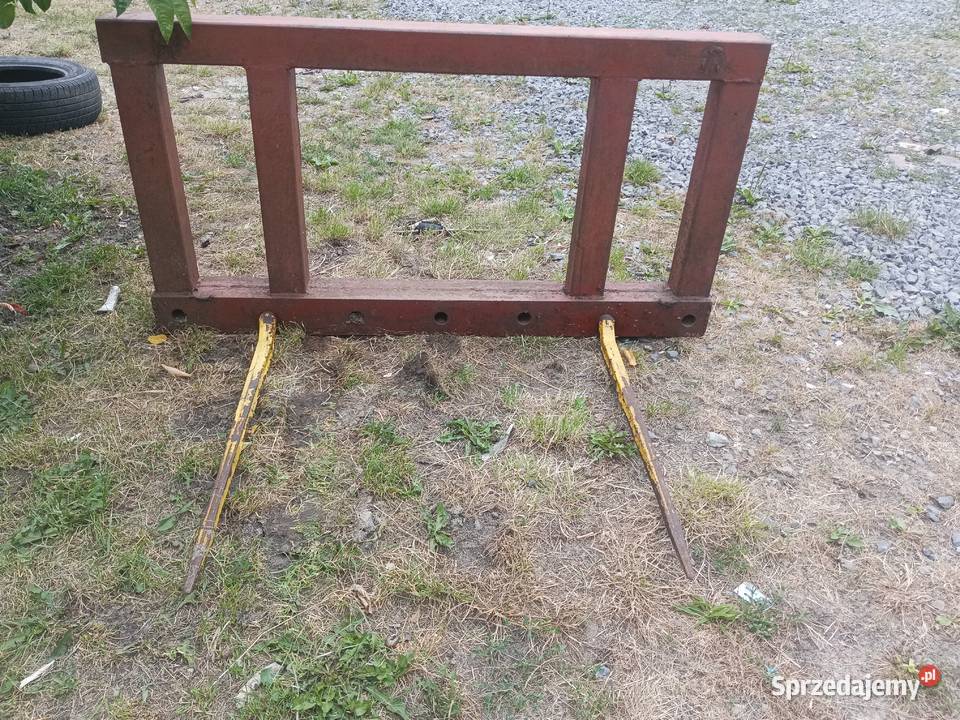 Widły do bel nieuszkodzony Ładowarki rolnicze Łaskarzew