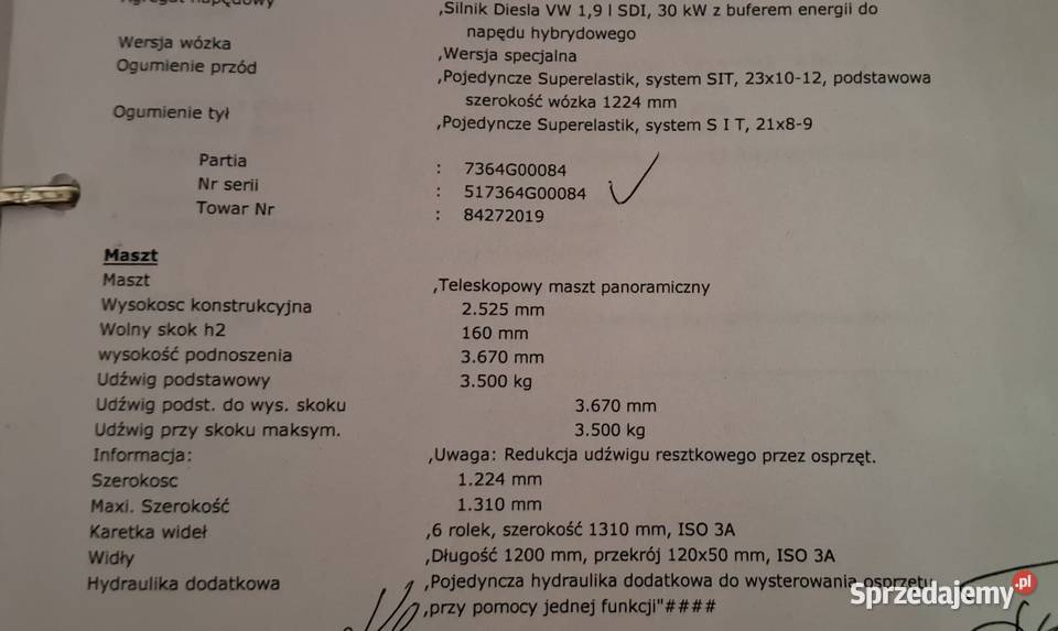 Wózek widłowy STILL RX7025 Still Motoryzacja Olecko