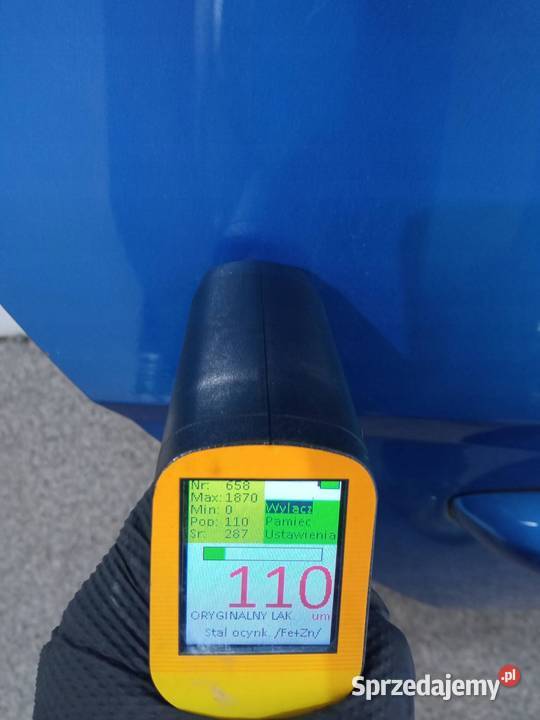 DRZWI PRAWE TYŁ 5D HB NIEBIESKIE Skoda Fabia III Rok produkcji 2019