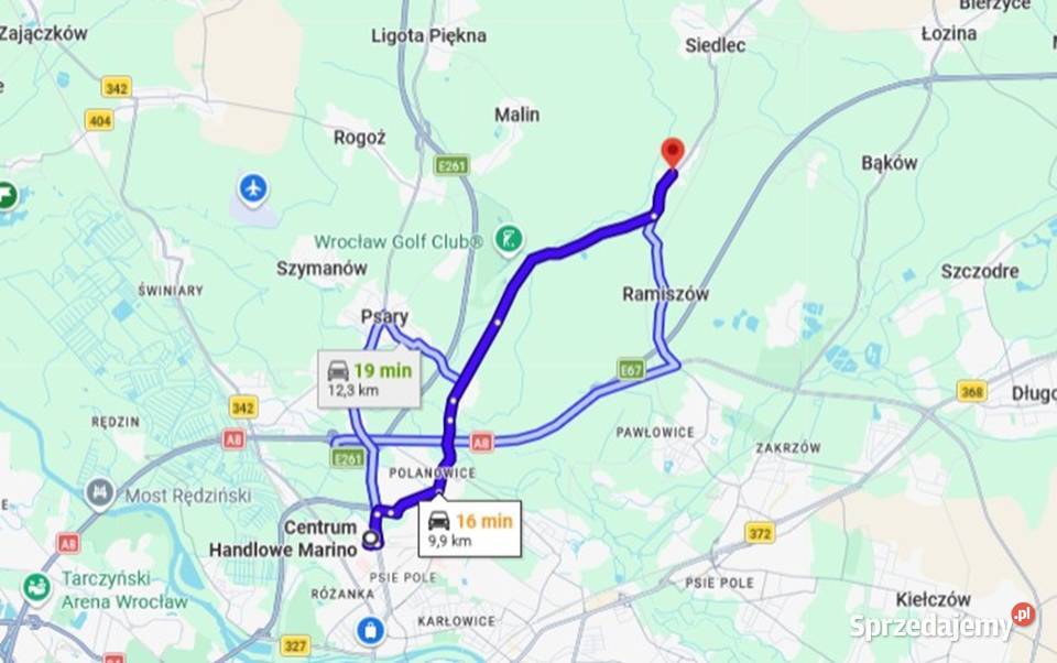 Działka inwestora Pasikurowice gm Długołęka dolnośląskie sprzedam