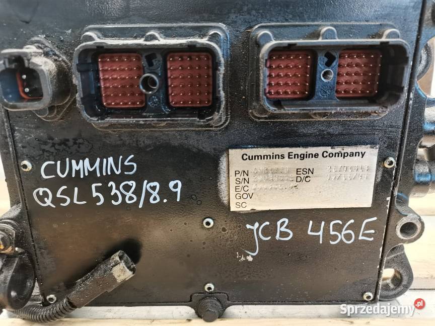 JCB 456 E Sterownik ECU Cummins QSC83 Pozostałe wielkopolskie Wilkowo