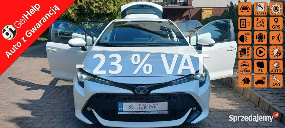 Toyota Corolla 56 netto FV23 Kamera Cofania Corolla Gdańsk sprzedam