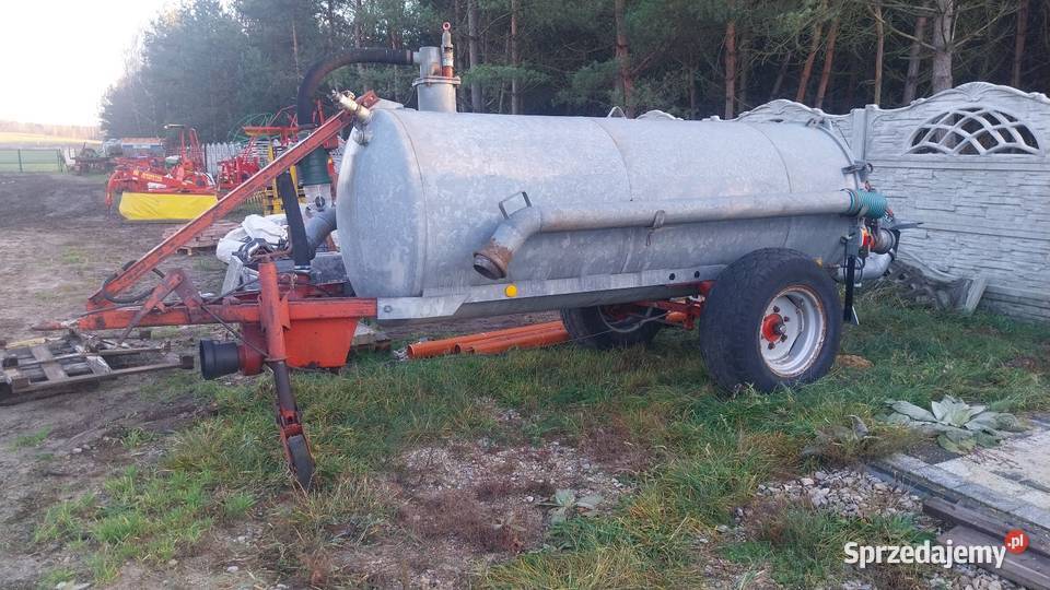 BECZKOWÓZ 6000L beczka asenizacyjna MARCHNER śląskie Przymiłowice-Podgrabie