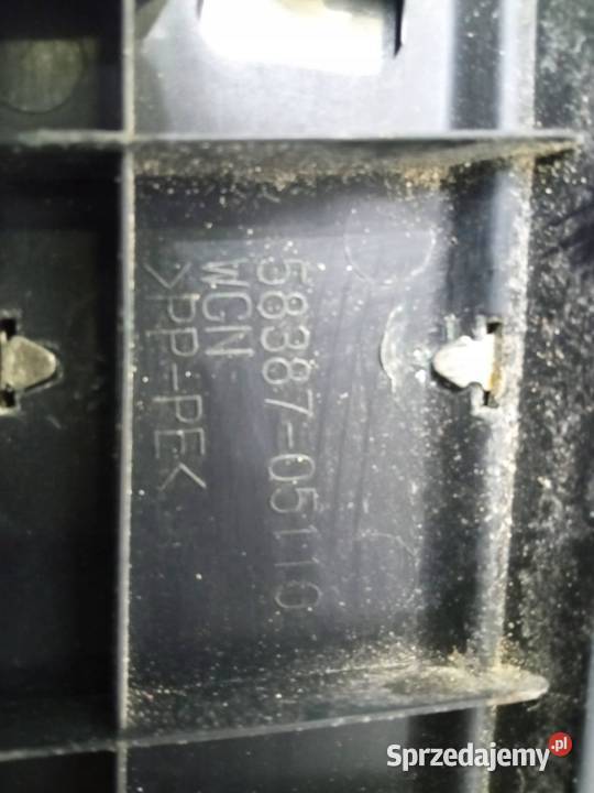 PODŁOGA BAGAŻNIKA WYKŁADZINA DYWAN OSŁONA PASA Rok produkcji 2011 Tapicerki samochodowe