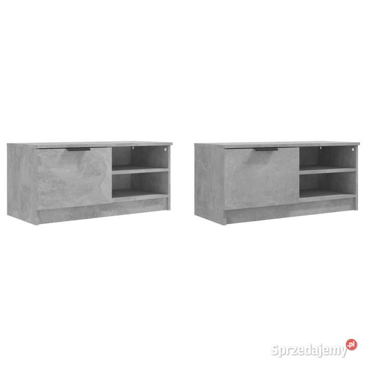 Szafki wiszące 2 szarość betonu 80x35x365 Warszawa
