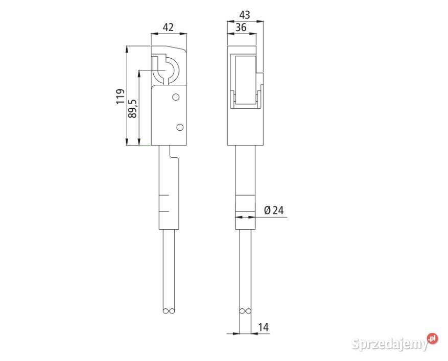 Zamknięcie burty 662 NP H600800 mm lewe wielkopolskie Przysieka Polska